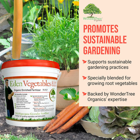 WonderTree Eden helps balance nutrients for healthier vegetable crops.