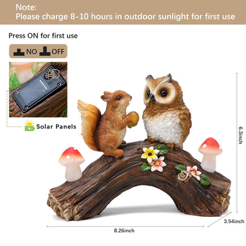 WONDHOME log-base-angle, sturdy support for garden and patio displays.