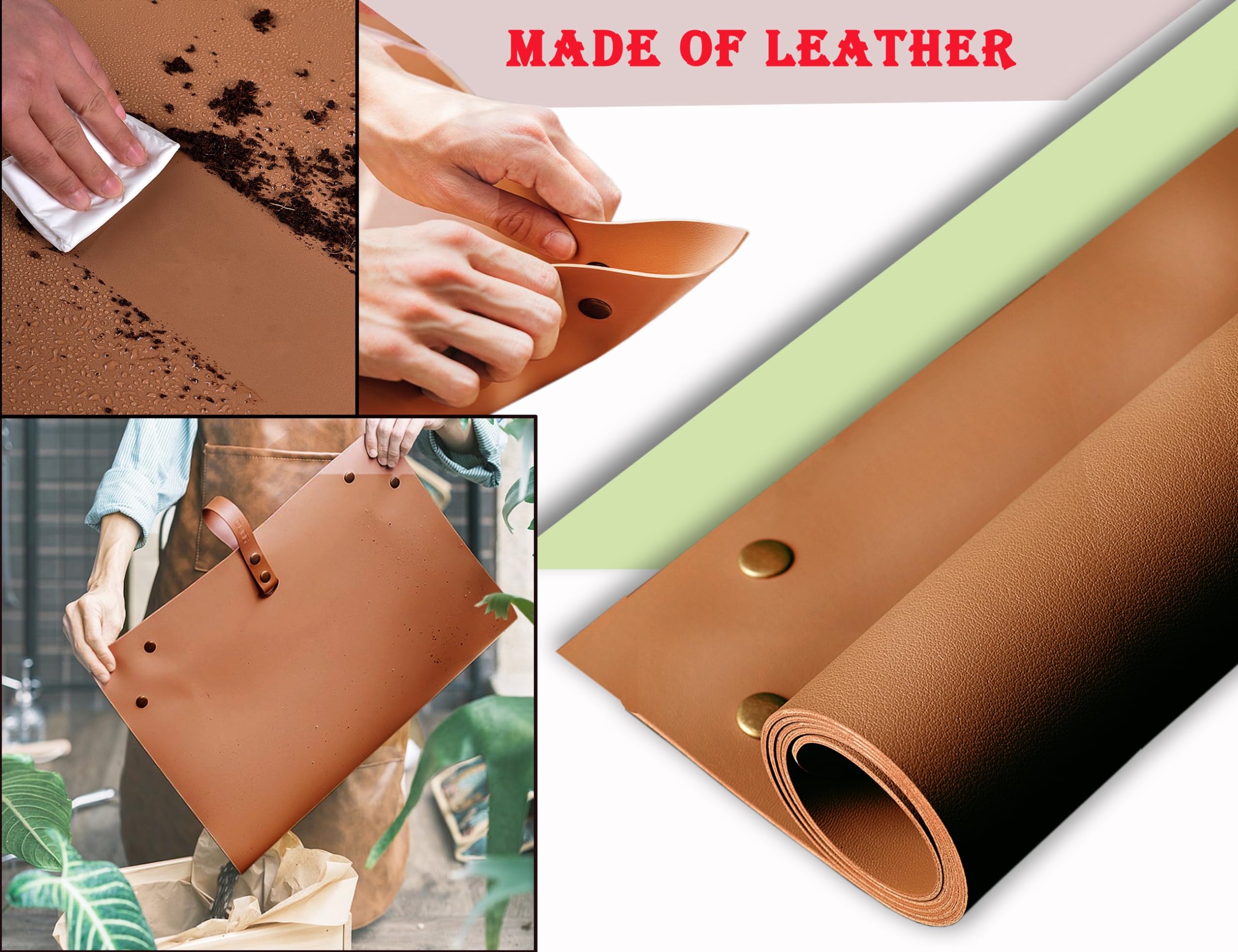 WondMall easy-clean mat ready to wipe down after use