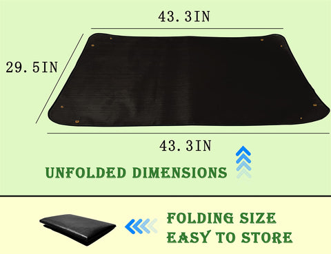 WondMall repotting mat easy to clean after dirt and soil tasks.