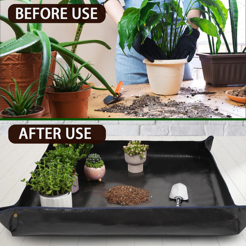 WondMall waterproof Oxford cloth surface resists spills during transplanting