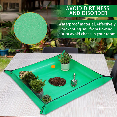 WondMall waterproof Oxford-PVC material delivers a durable, reusable surface