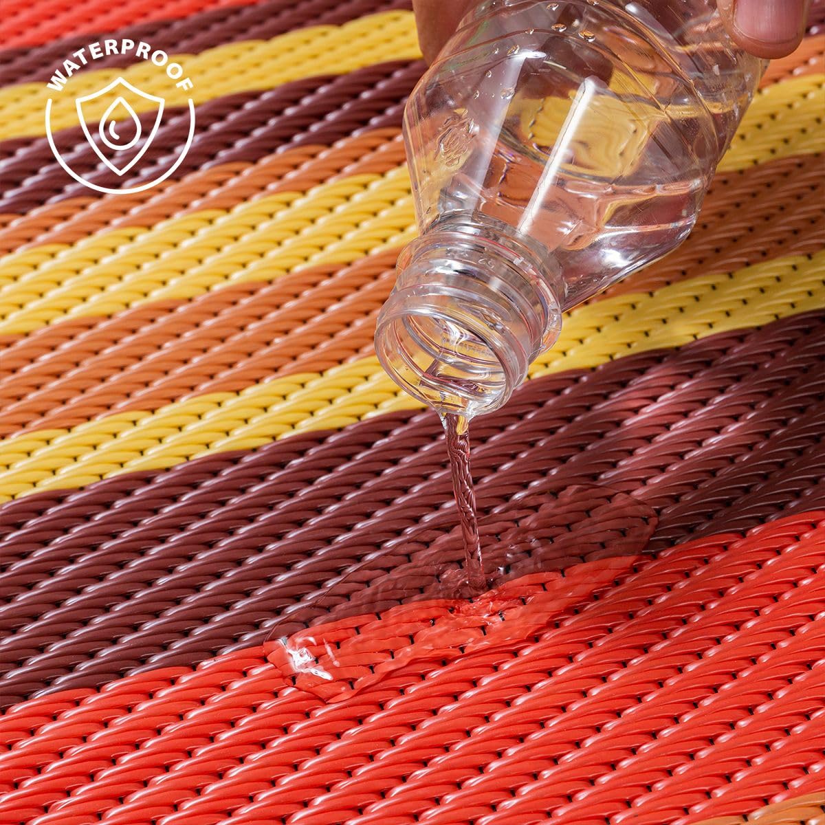 WondRg camping or picnic mat offers portable comfort and quick air drying.