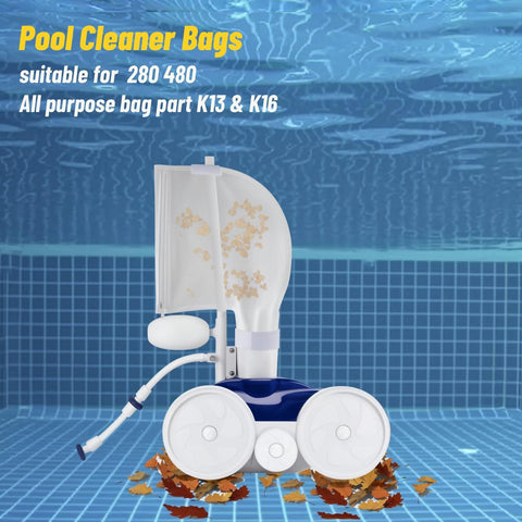 WONEWTH Polaris compatibility bag aligns with 280/480 models for reliable cleaner performance.
