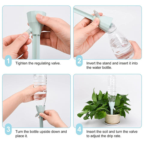 Wonglea DIY plant watering system simplifies care with adjustable flow