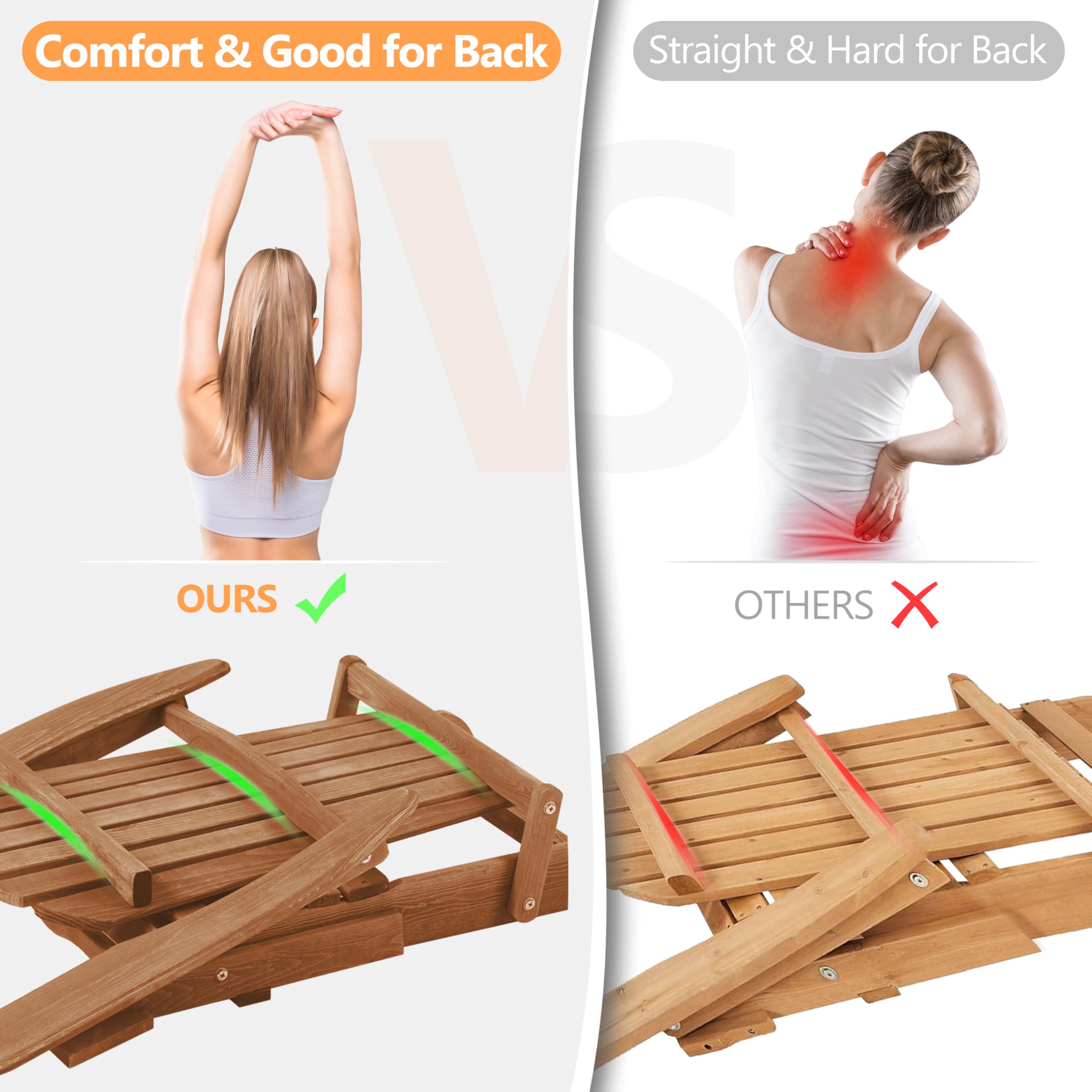 Wood-Natrl foldable design saves space when not in use.