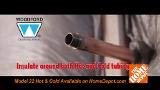 Woodford 22CP-10-MH backflow protection image highlights built-in anti-siphon and safety features.