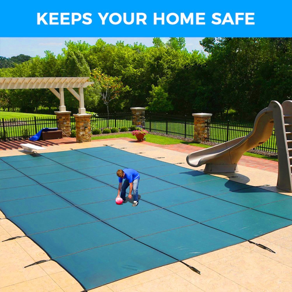 Wood Grip compatible with inground and above-ground pools for versatility.