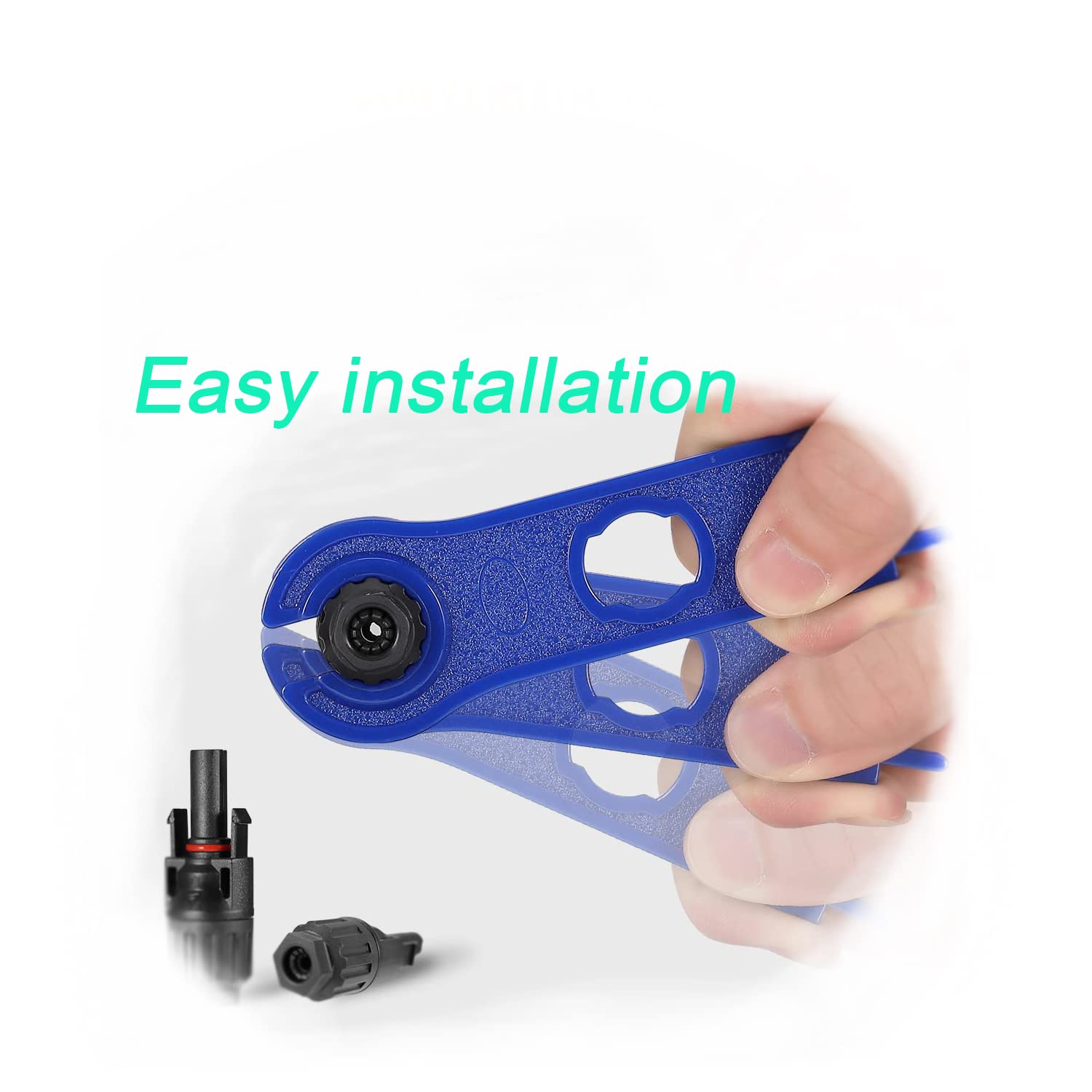 Woodguilin Y solar connector uses 10 AWG wire for strong connections