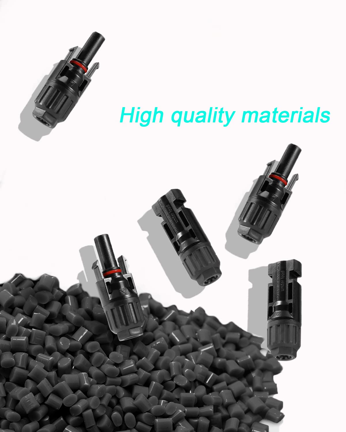 Woodguilin Y solar connector includes wrench for easy assembly