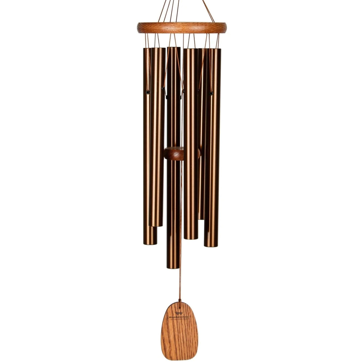 Woodstock Chimes Amazing Grace medium 24-inch bronze chimes for outdoor ambience.
