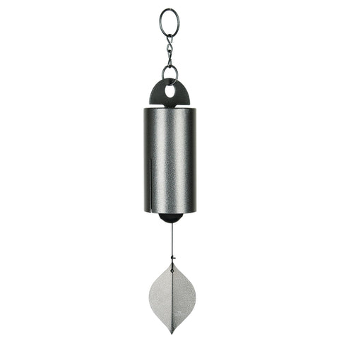 Woodstock Chimes Heroic Windbell top view showing gathering ring for outdoor serenity