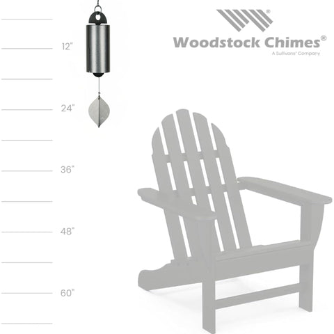 Woodstock Chimes Heroic Windbell inviting garden entry welcome