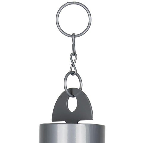 Woodstock Chimes Heroic Windbell handcrafted steel resists weather for long-lasting charm.