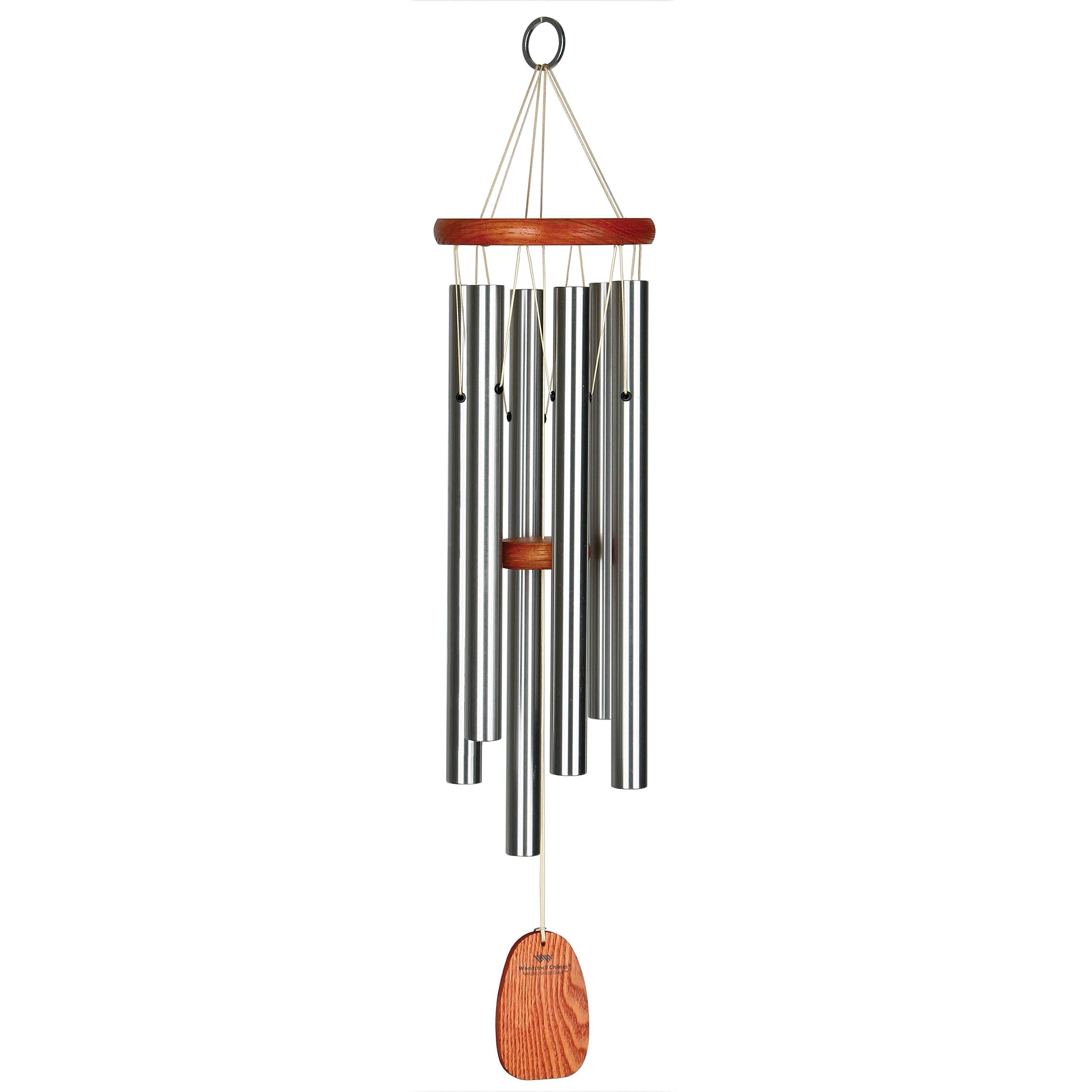 Woodstock Chimes Original Amazing Grace 24-inch tubes closeup, rich tones for outdoor serenity
