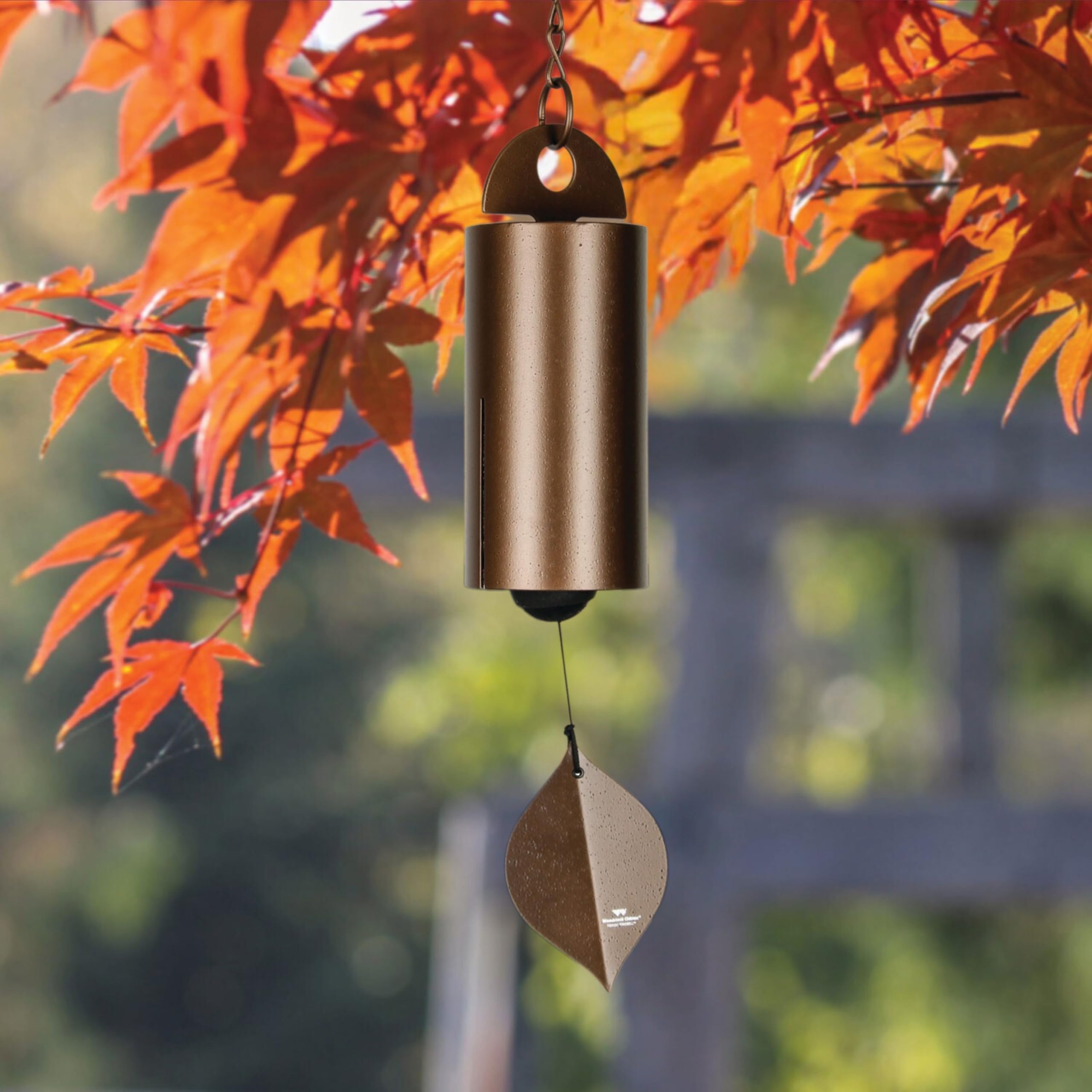 Woodstock Chimes outdoor windbell copper 24in for patio and porch spaces