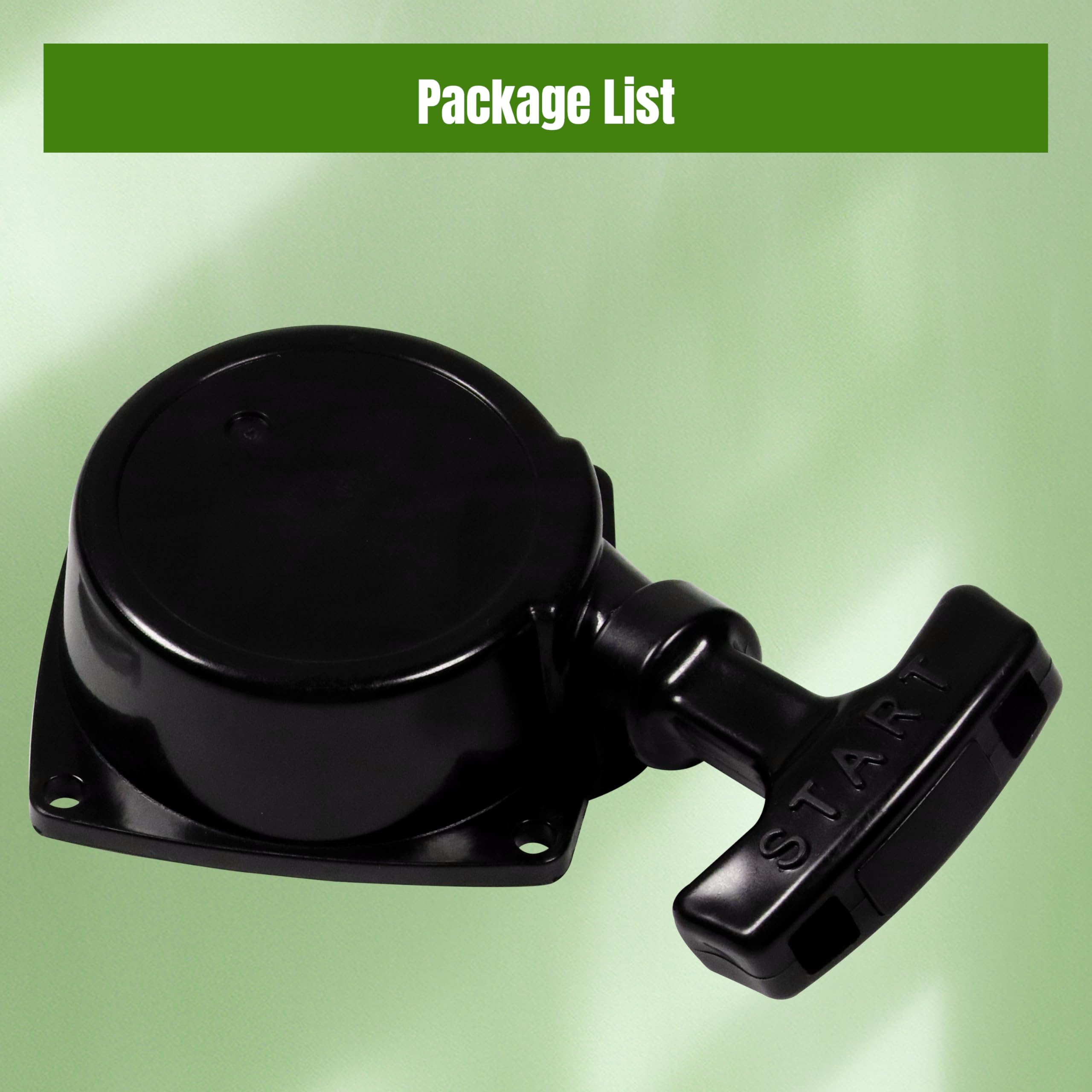 WoodWould recoil starter compatibility chart with OEM numbers A051000960/961.