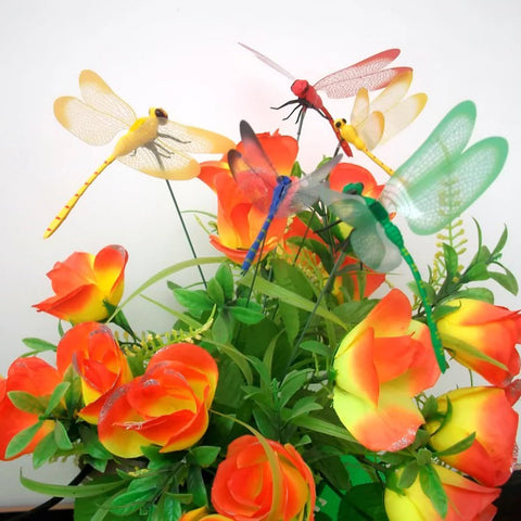 Woohome PVC dragonfly wings resist rain for lasting color