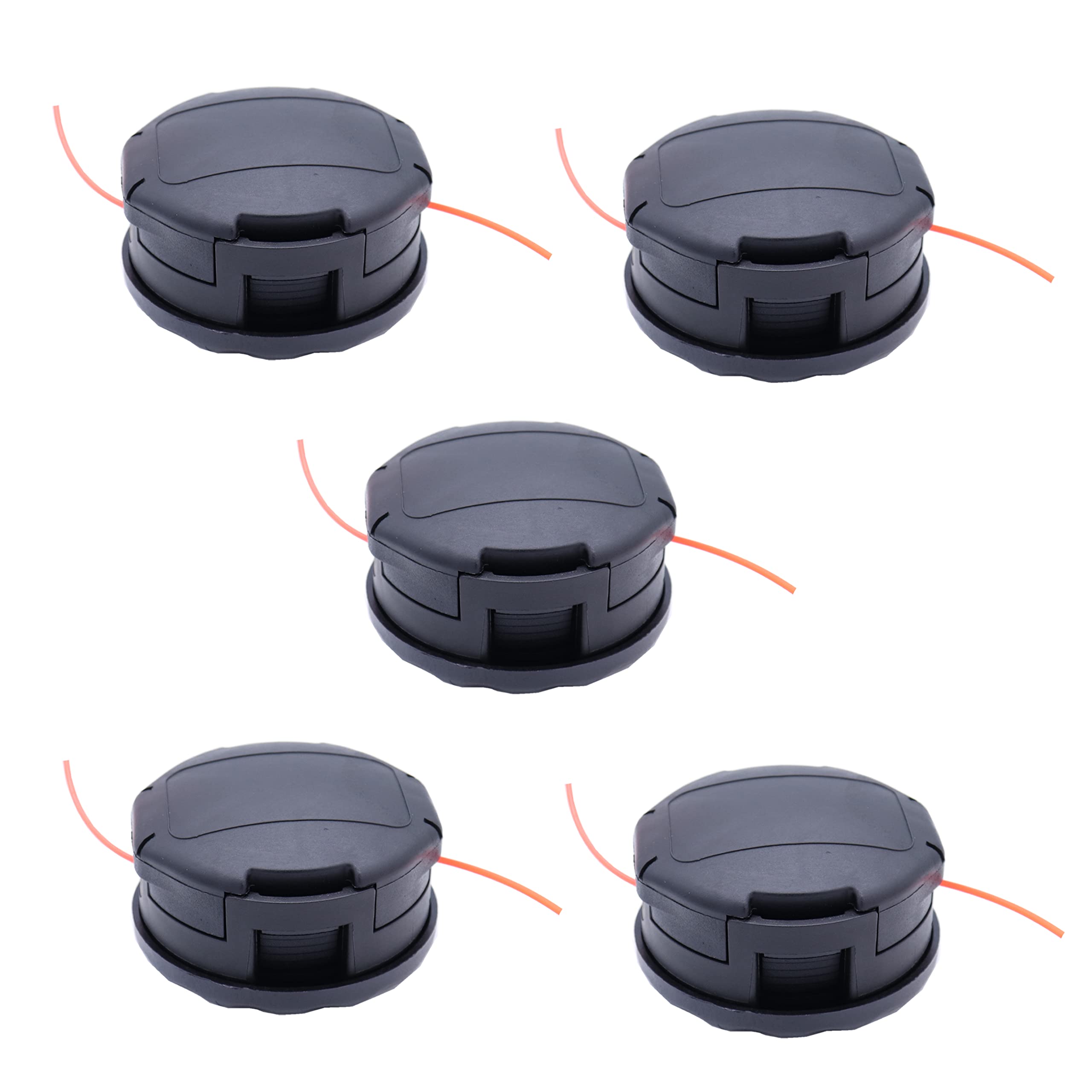 Woopeey 5-pcs universal trimmer head packaged; versatile replacement for many brands.