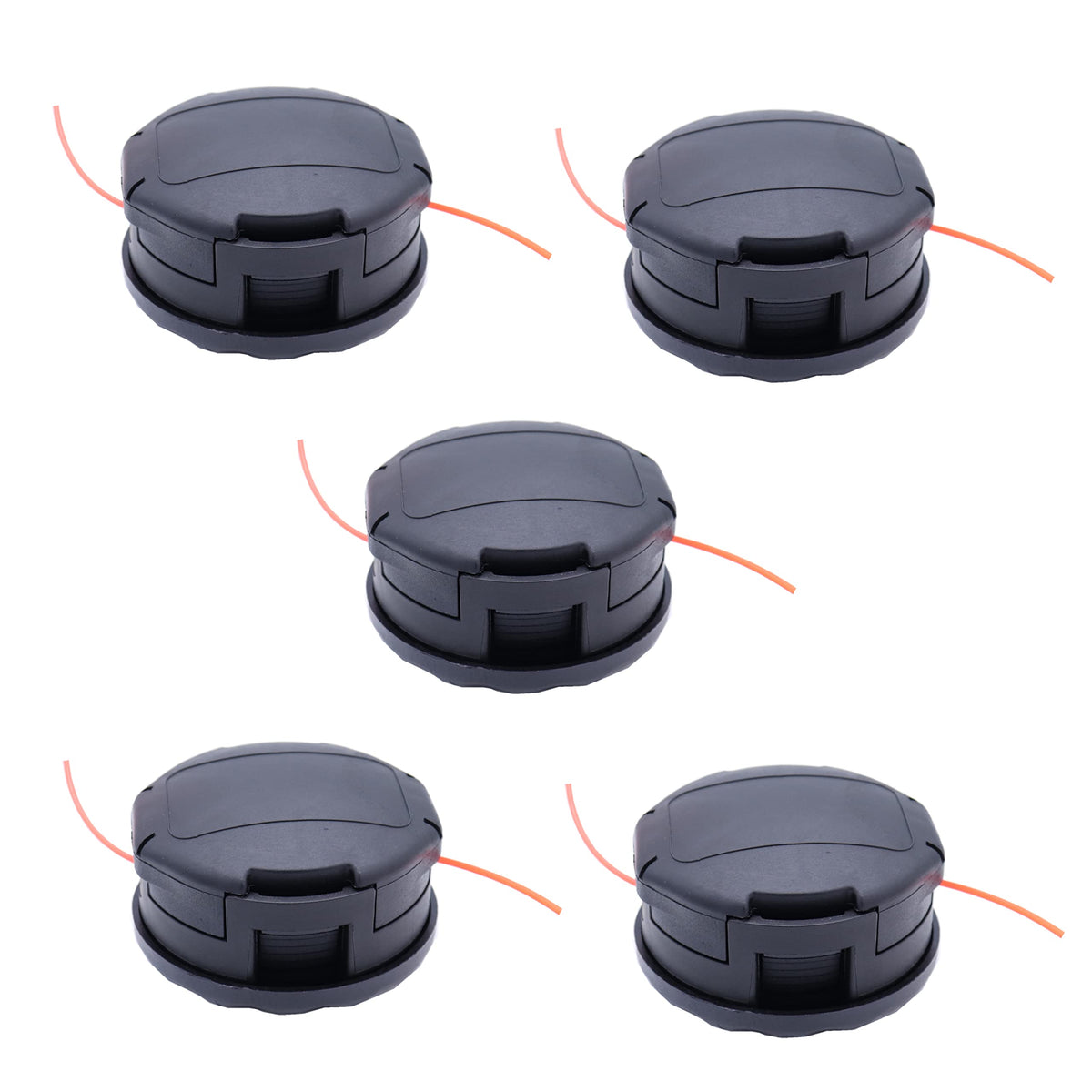 Woopeey 5-pcs universal trimmer head packaged; versatile replacement for many brands.