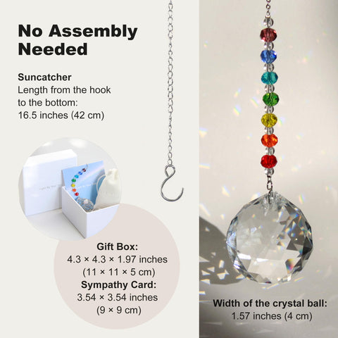 WOOWA Light by Your Side hanging display suitable for window or garden