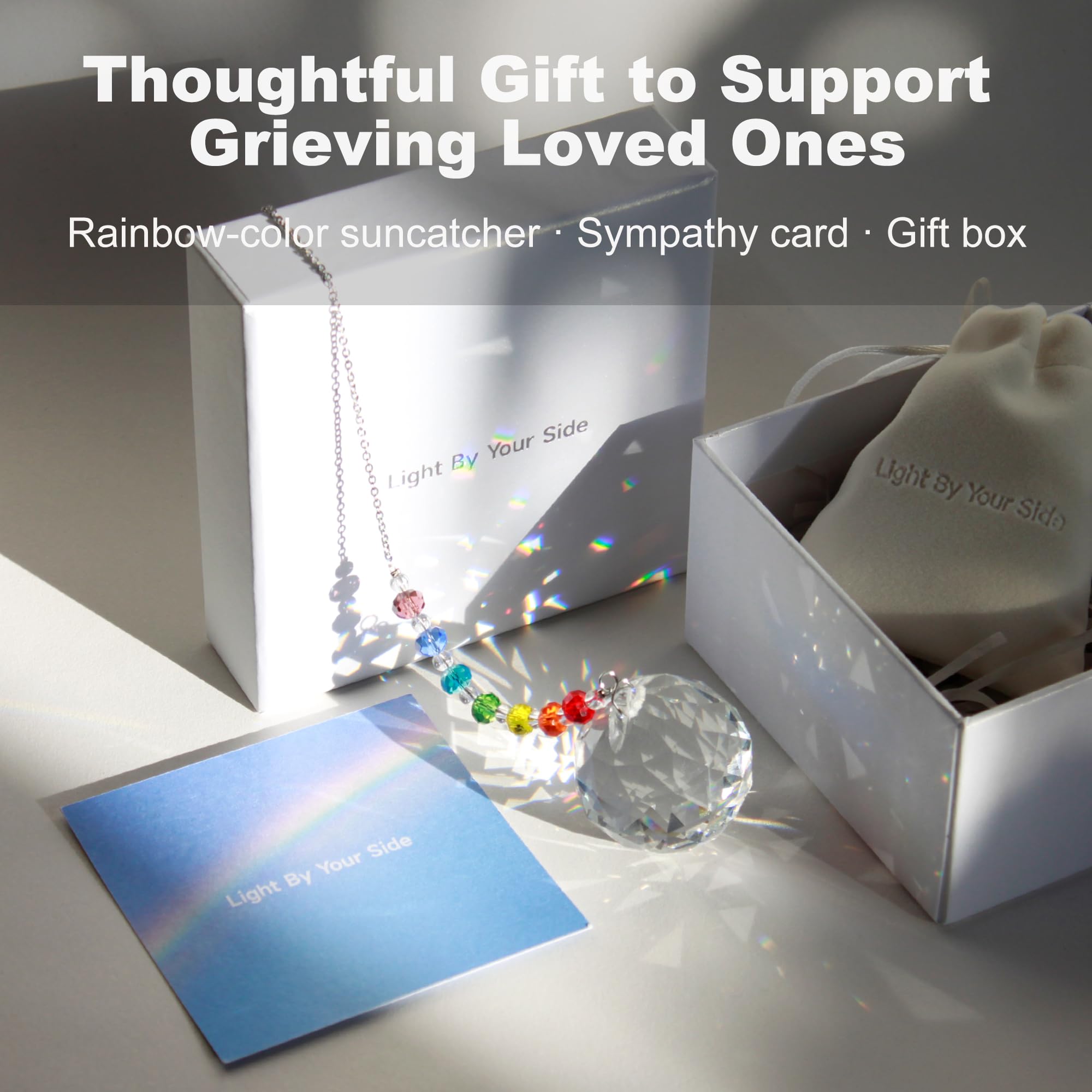 WOOWA Light by Your Side rainbow chain adds color to window display and memories