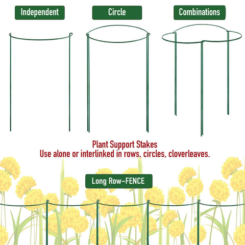 WooWellGoGoGo easy-install design inserts into soil without tools