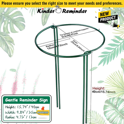 WooWellGoGoGo peony-rings-support anchors top-heavy blooms for straight, graceful stems.