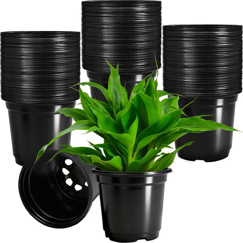 Woozettn 120-pack nursery pots shown in packaging for easy sharing among gardeners.