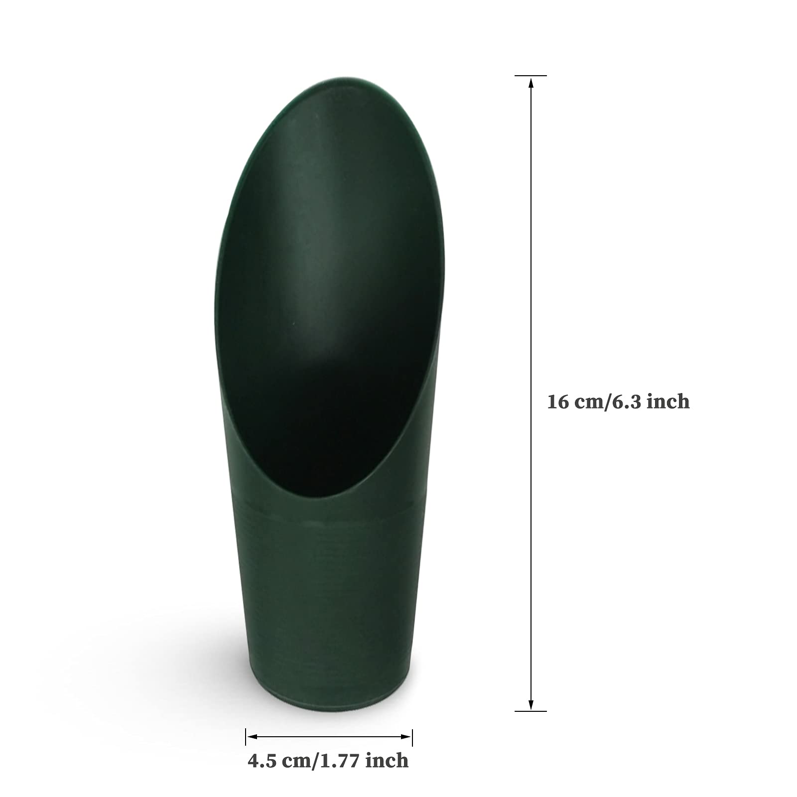WORAMUK bonsai soil scoop color blue makes seedling relocation clean and controlled.