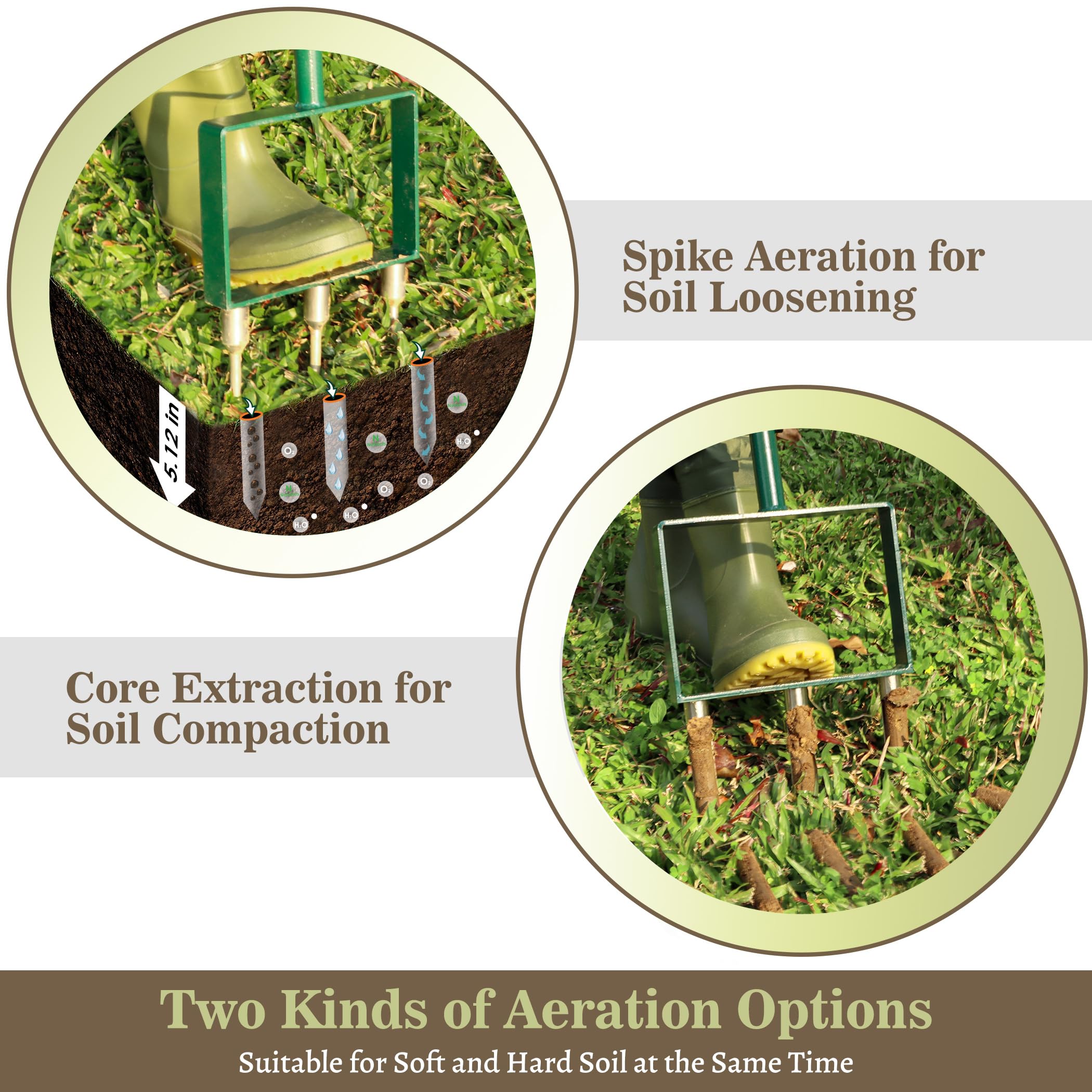 Worcest ergonomic T-handle improves grip for extended aeration sessions