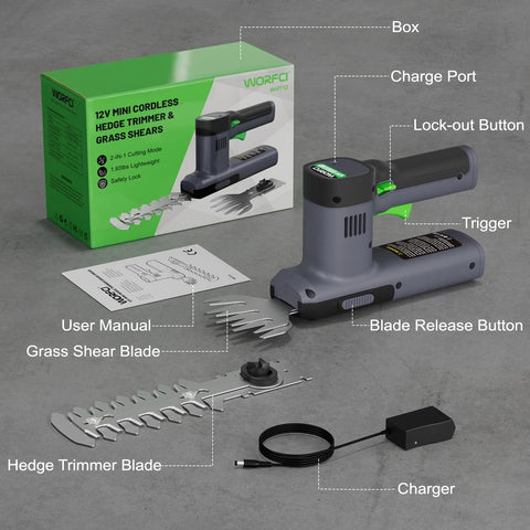 WORFCI safety features illustration showing dual lock and trigger safety