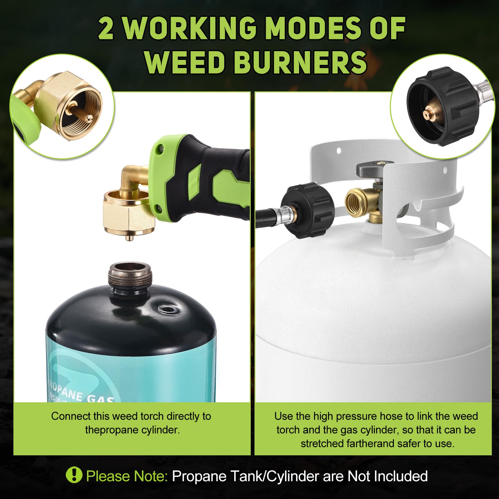 WorkBless eco-friendly weed control with versatile outdoor uses