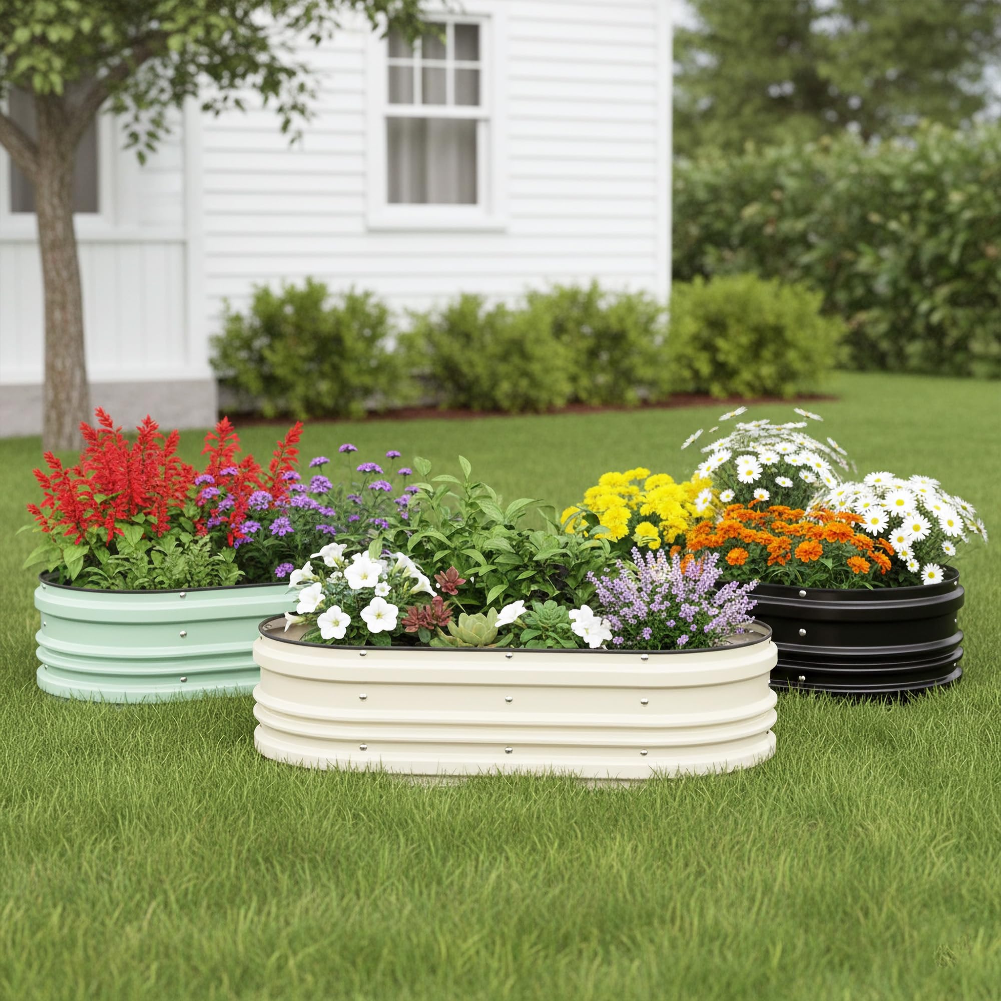 WORKPRO two beds in a compact package support versatile planting options.