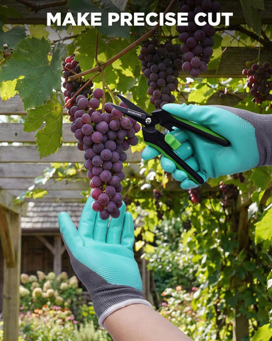 WORKPRO garden use highlighting lightweight comfort during extended sessions