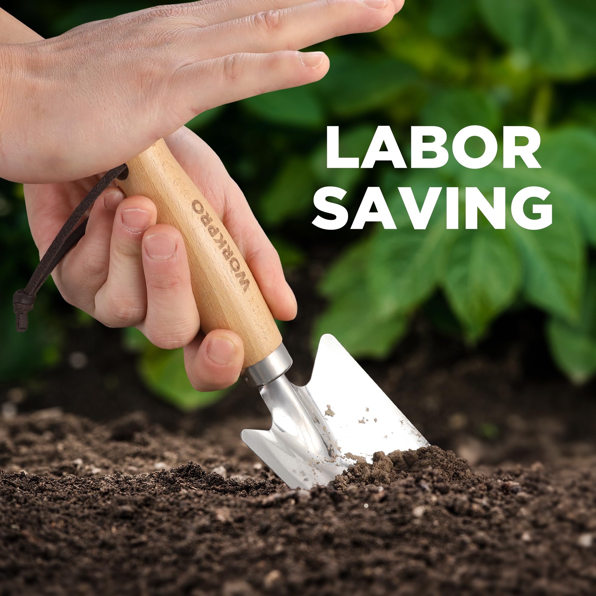 WORKPRO compact and lightweight design fits in small spaces and hands