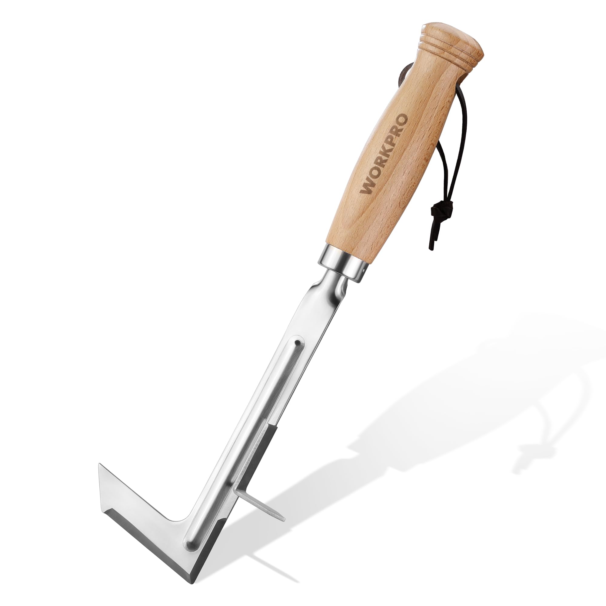 WORKPRO Crack Weeder blade close-up for precise weed cutting in cracks