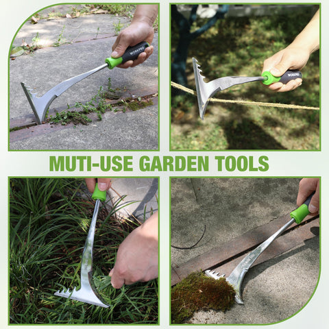 WORKPRO Crack Weeder hanging hole for easy storage after use