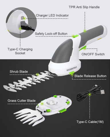 WORKPRO dual-lock safety feature protects both kids and adults.