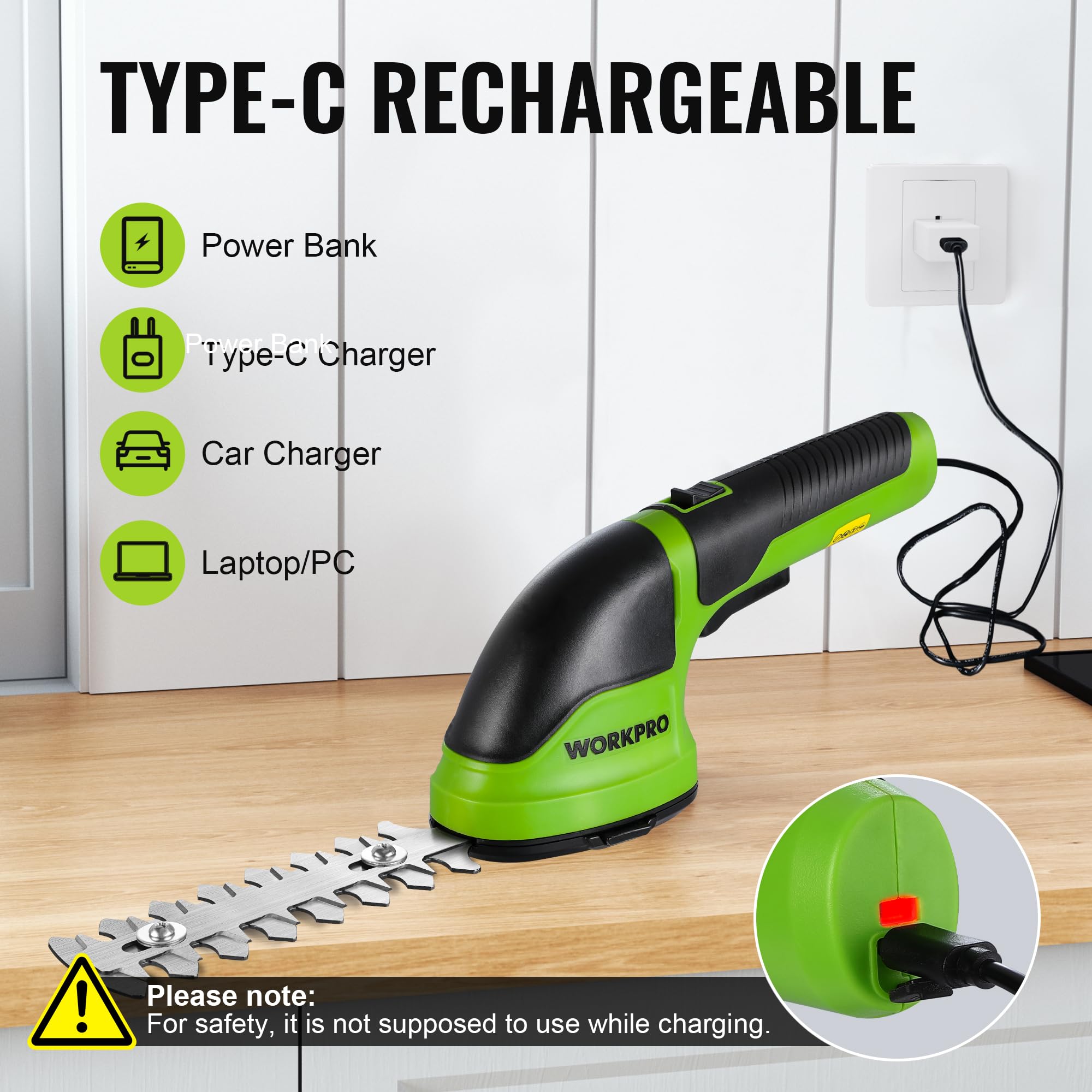 WORKPRO dual-lock safety system ensuring user protection