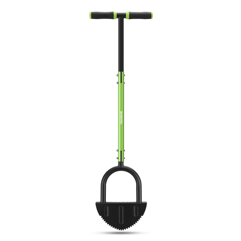 WORKPRO edger with ergonomic T-handle for smooth edging.
