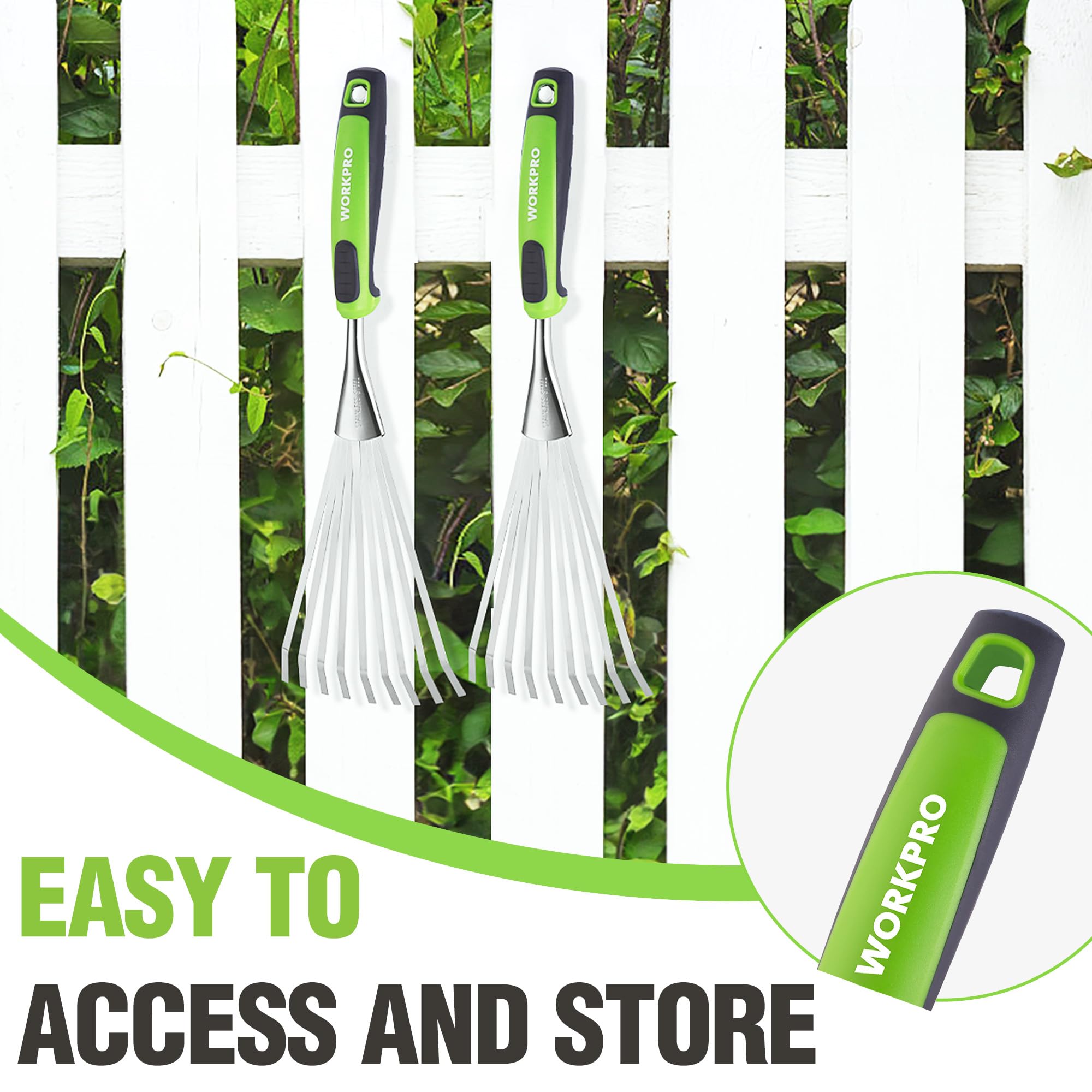 Workpro garden tool ideal for flower beds and planter boxes.