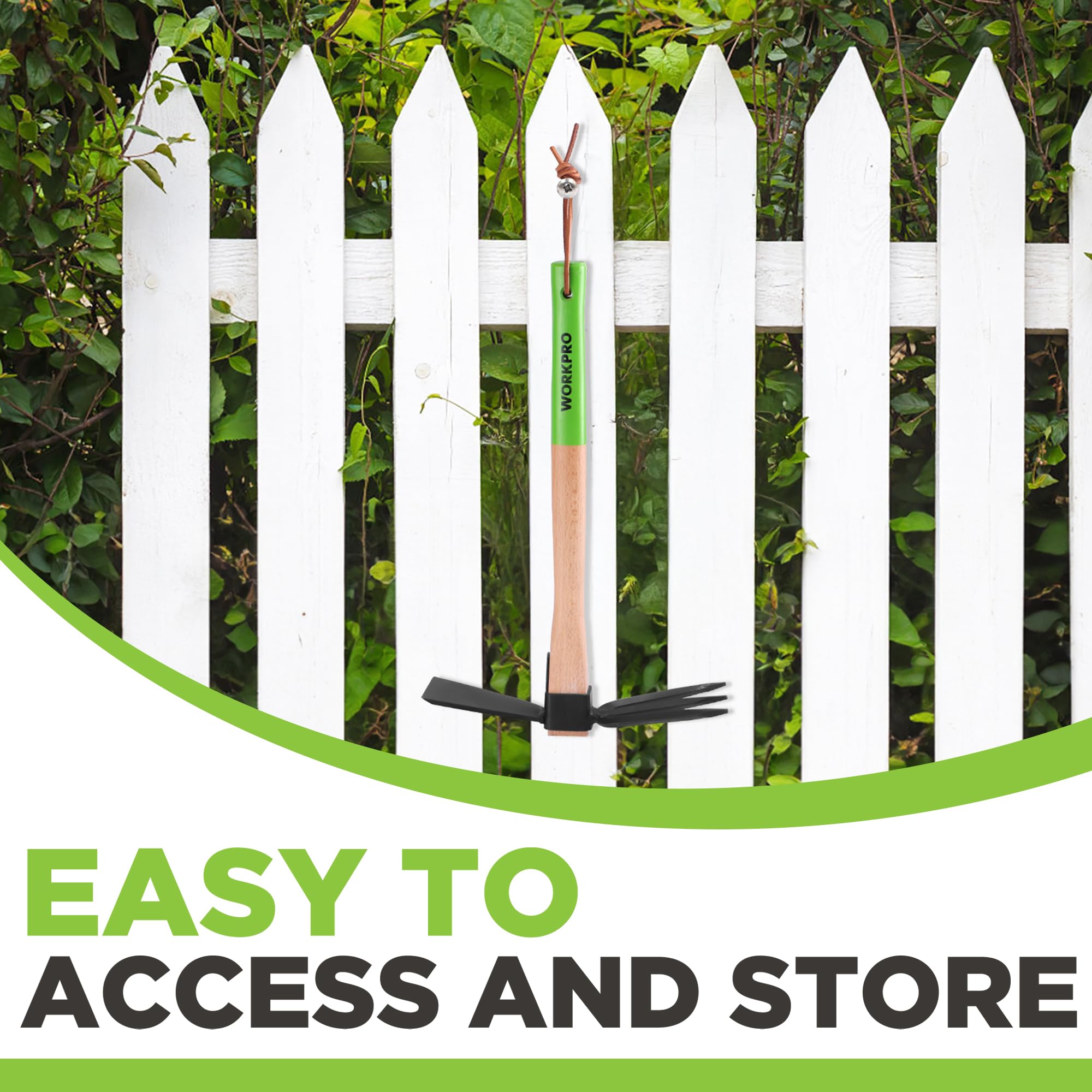 WORKPRO gift-ready garden tool makes a thoughtful present for gardeners.