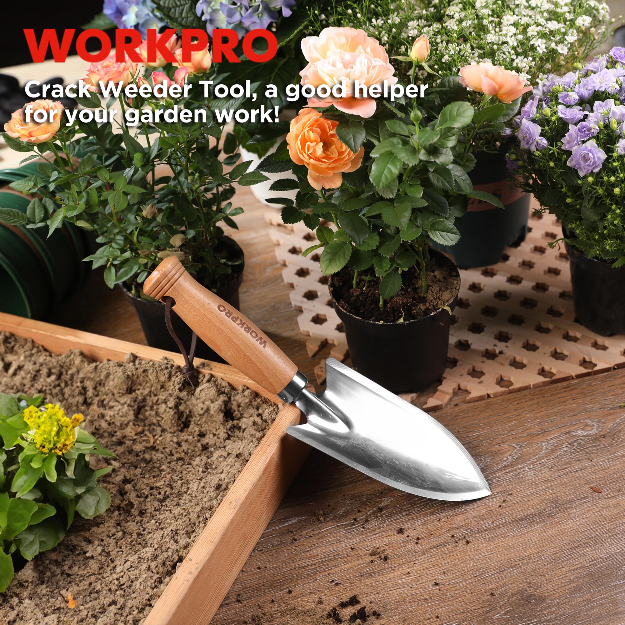 WORKPRO gift-ready gardening tool for enthusiasts seeking a versatile helper