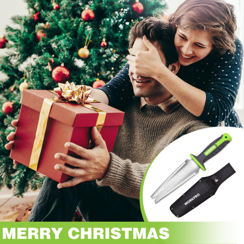 WORKPRO Hori Hori multi-use tool for digging and outdoor tasks.