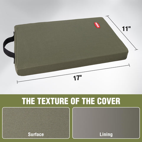 WORKPRO kneeling pad thick foam maintains shape for long-term use