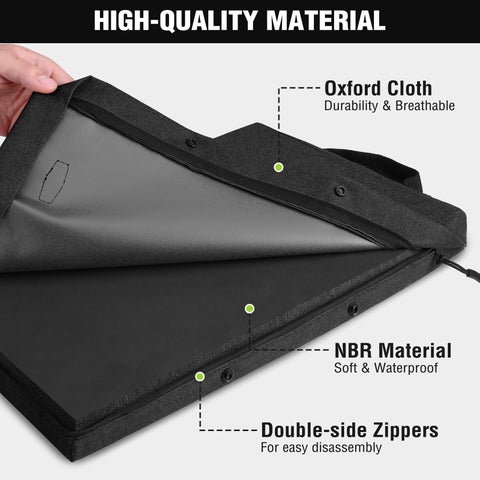 WORKPRO kneeling pad dustproof NBR material resists oil and wear.