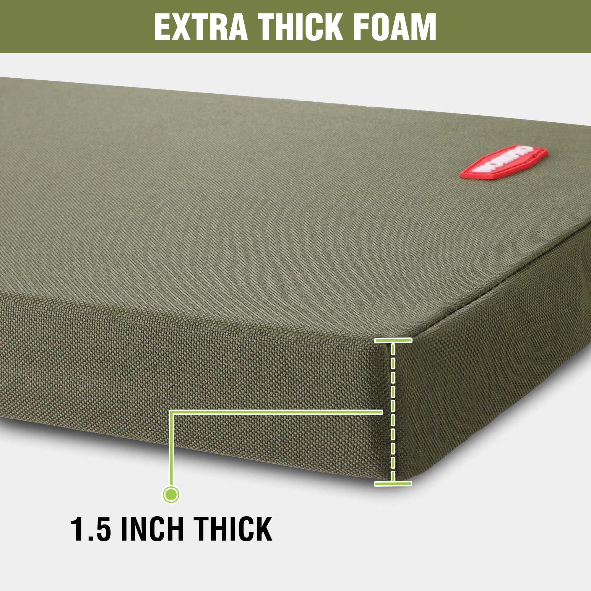 WORKPRO kneeling pad ideal for gardening, workouts, and daily chores