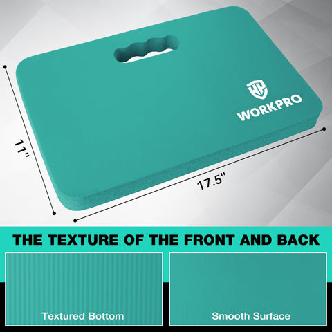 WORKPRO kneeling pad built-in handle for easy carrying between chores