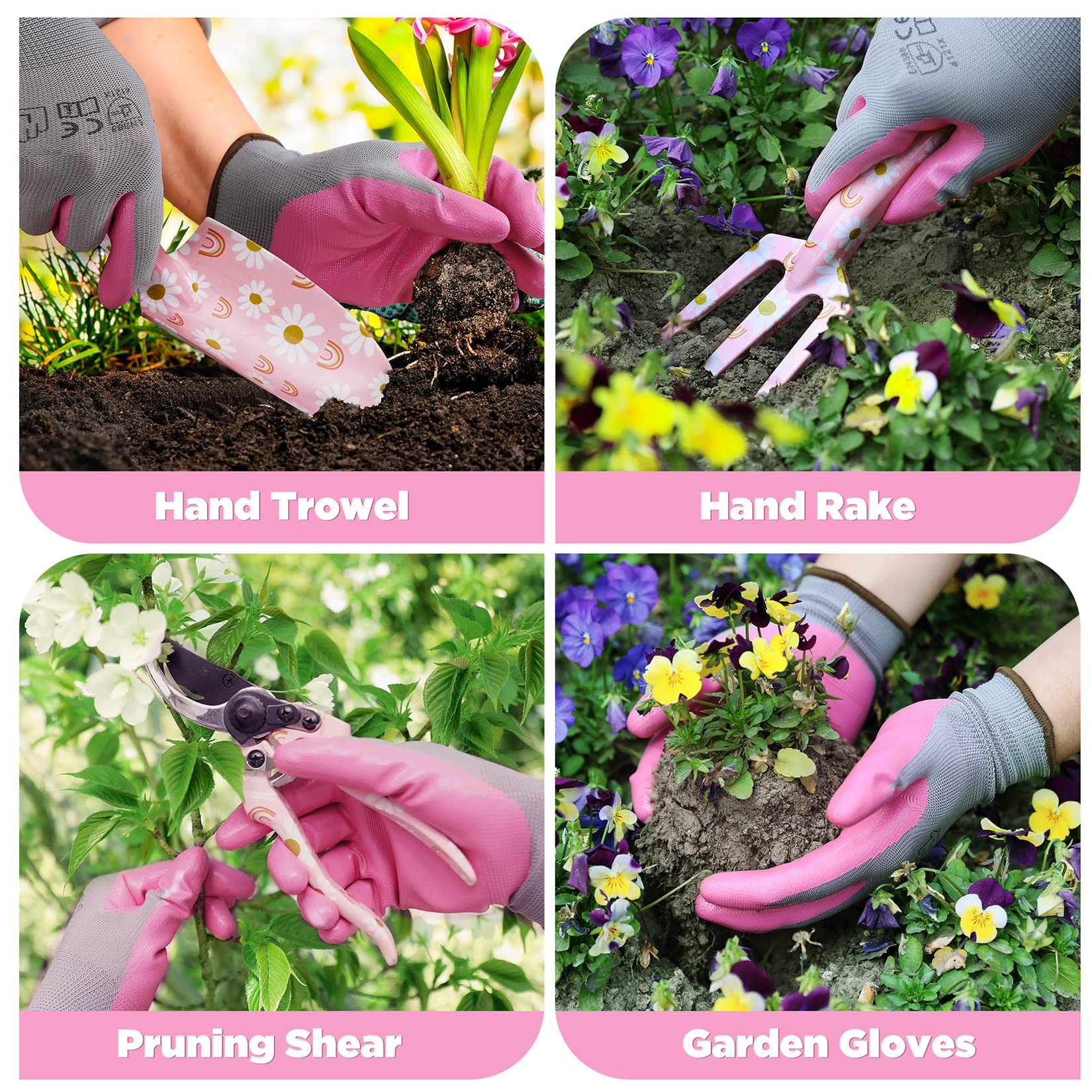 Workpro pruning shear with safety lock and carbon-steel blade.